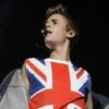 Justin Bieber se produit dans le cadre du concert Capital FM Summerball 2012, au Wembley Stadium, à Londres.