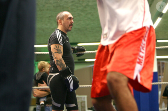 Fabrice Bénichou, ancien champion du monde de boxe le 21 octobre 2009 à Nancy