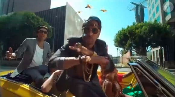 Wiz Khalifa (gauche) et Big Sean dans le clip de Till I Die