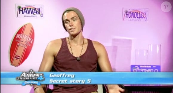 Geoffrey dans les Anges de la télé-réalité 4, lundi 11 juin 2012 sur NRJ 12