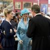 Zara Phillips avec sa mère la princesse Anne le 5 juin 2012 lors d'une réception pour le jubilé de diamant de la reine. La fille de la princesse Anne et petite-fille d'Elizabeth II a été sélectionnée le 11 juin 2012 au sein de l'équipe britannique de concours complet pour les JO de Londres.
