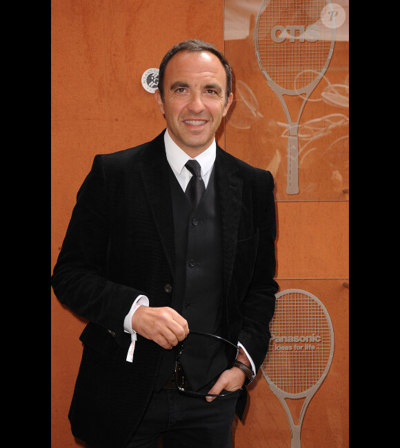 Nikos Aliagas le 5 juin 2012 à Roland-Garros