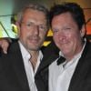 Michael Madsen et Lambert Wilson lors de la cérémonie de clôture du Champs-Elysées Film Festival, à Paris le 12 juin 2012.