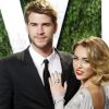 Miley Cyrus et son fiancé Liam Hemsworth