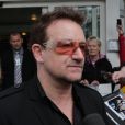 Bono lors d'un forum à Oslo le lundi 18 juin après avoir rencontré l'opposante Birmane Aung San Suu Kyi