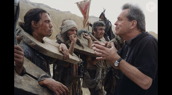Johnny Depp et Terry Gilliam dans Lost in la mancha (2002).