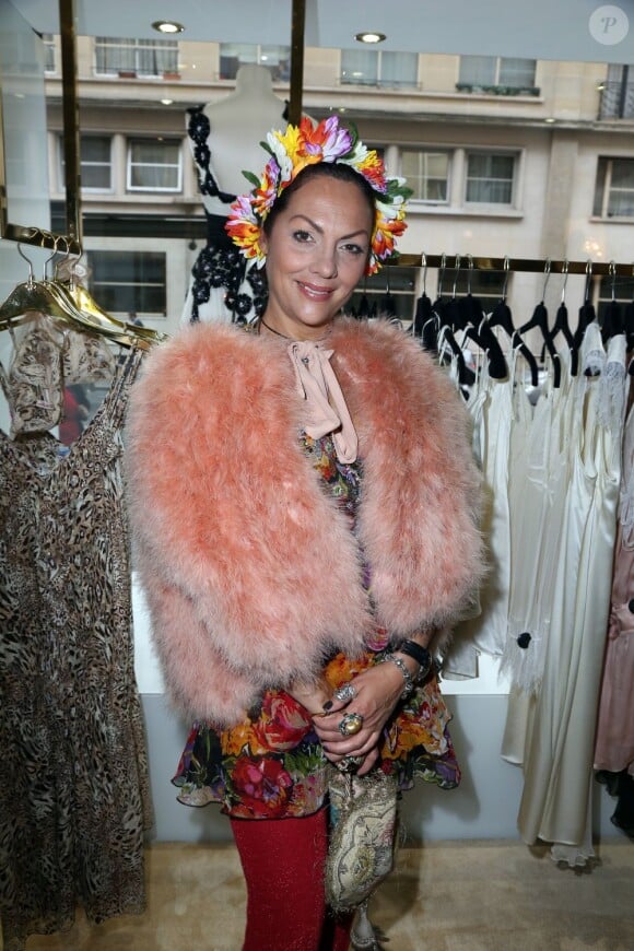 Hermine de Clermont-Tonnerre lors de la soirée d'inauguration de The Fashion Store. Paris, le 19 juin 2012.