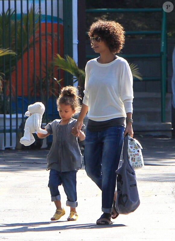 Halle Berry et sa fille Nahla le 7 mai 2012 à Los Angeles