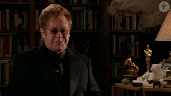 Elton John dans le trailer du documentaire $ellebrity