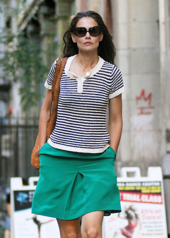 Katie Holmes à New York, le 23 juin 2012.