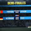 Affiches des demi-finales de l'Euro 2012, à suivre mercredi 27 et jeudi 28 juin sur TF1.