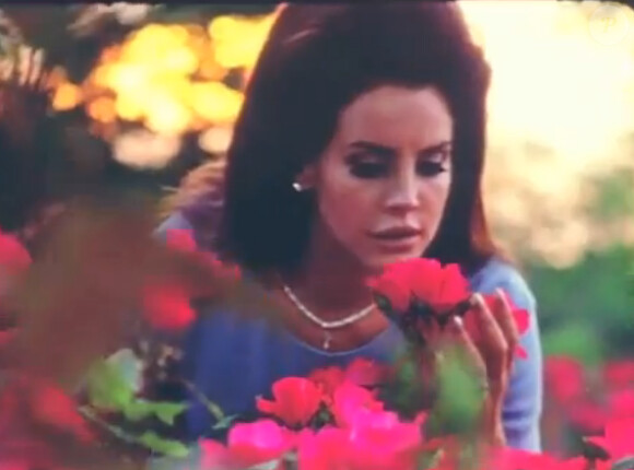 Lana Del Rey en Jacky Kennedy dans les premières images du clip National Anthem, juin 2012.