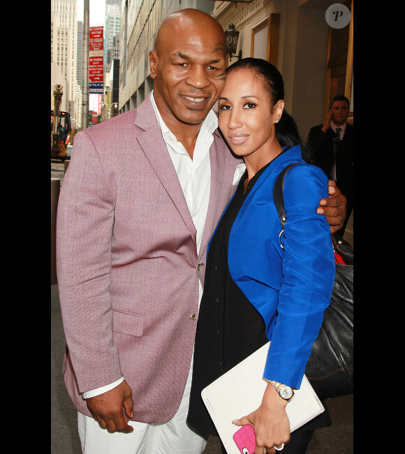 Mike Tyson et sa femme Kiki Tyson le 18 juin 2012 à New York
