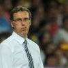 Laurent Blanc le 19 juin 2012 à Kiev en Ukraine lors du match face à la Suède durant l'Euro 2012