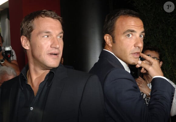 Nikos Aliagas et Benjamin Castaldi le 29 août 2007