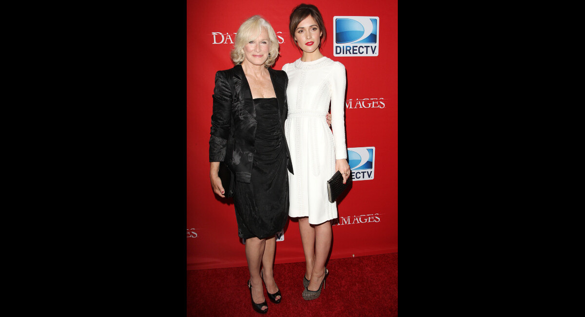 Photo : Glenn Close et Rose Byrne à l'avant-première de la cinquième ...