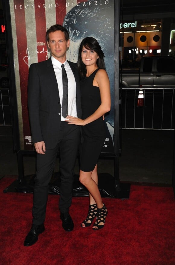 Josh Lucas et Jessica à la première de J. Edgar de Clint Eastwood, dans lequel il jouait, à Los Angeles, le 3 novembre 2011.