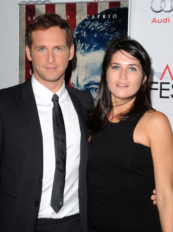 Josh Lucas et Jessica à la première de J. Edgar de Clint Eastwood, dans lequel il jouait, à Los Angeles, le 3 novembre 2011.