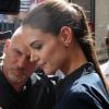 Katie Holmes à New York le 2 juillet 2012. Première sortie de l'actrice depuis l'annonce de son divorce d'avec Tom Cruise.