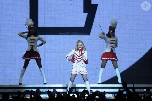 Madonna en concert à Copenhague le 2 juillet 2012