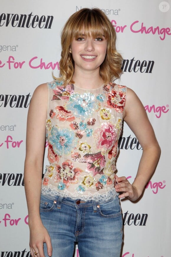 Emma Roberts à New York, le 18 juin 2012.