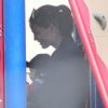 Jennifer Garner complice avec le petit Samuel au parc, à Los Angeles, le 5 juillet 2012