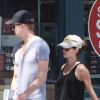 Rachel Bilson et son petit ami Hayden Christensen profitent d'une journée ensoleillée dans le vieux Pasadena à Los Angeles le samedi 7 juillet 2012