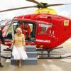 Camilla Parker Bowles inaugurait le 4 juillet 2012 en Cornouailles la nouvelle base de l'association des ambulances de l'air, dont elle est la marraine.