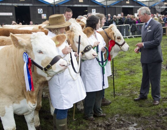 Le prince Charles à la Foire de Peterborough le 6 juillet 2012