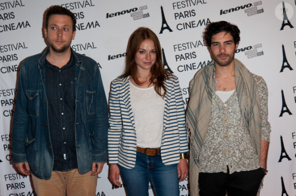 Joachim Lafosse, Emilie Dequenne et Tahar Rahim lors de l'avant-première du film A perdre la raison dans le cadre du festival Paris cinéma le 8 juillet 2012