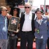 Slash honoré d'une étoile sur le Hollywood Walk of Fame, à Los Angeles le 10 juillet 2012