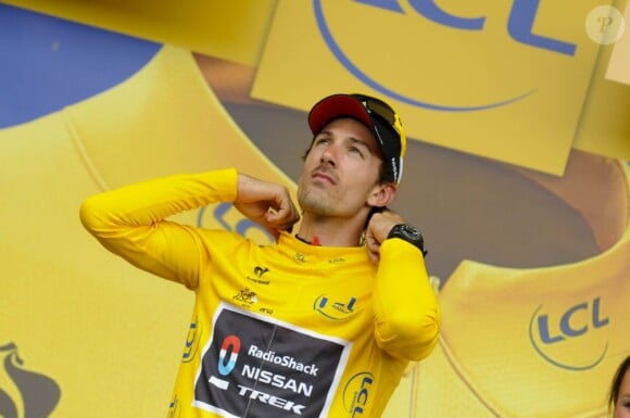 Fabian Cancellara le 6 juillet 2012 à Metz lors de la sixième étape du Tour de France 2012