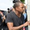 Kanye West et Kim Kardashian assistent ensemble à l'ouverture de la boutique des soeurs Kardashian à Melrose Place le 13 juillet 2012