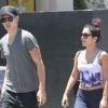 Vanessa Hudgens avec son petit ami Austin Butler à Los Angeles, le samedi 14 juillet 2012.