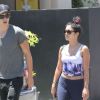 Vanessa Hudgens va au restaurant avec son petit ami Austin Butler à Los Angeles, le samedi 14 juillet 2012.