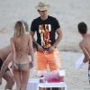 Fernando Llorente et sa compagne Maria ont posé leurs valises à Ibiza pour des vacances bien méritées le 18 juillet 2012