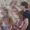 Fernando Llorente et sa compagne Maria ont posé leurs valises à Ibiza pour des vacances bien méritées le 18 juillet 2012