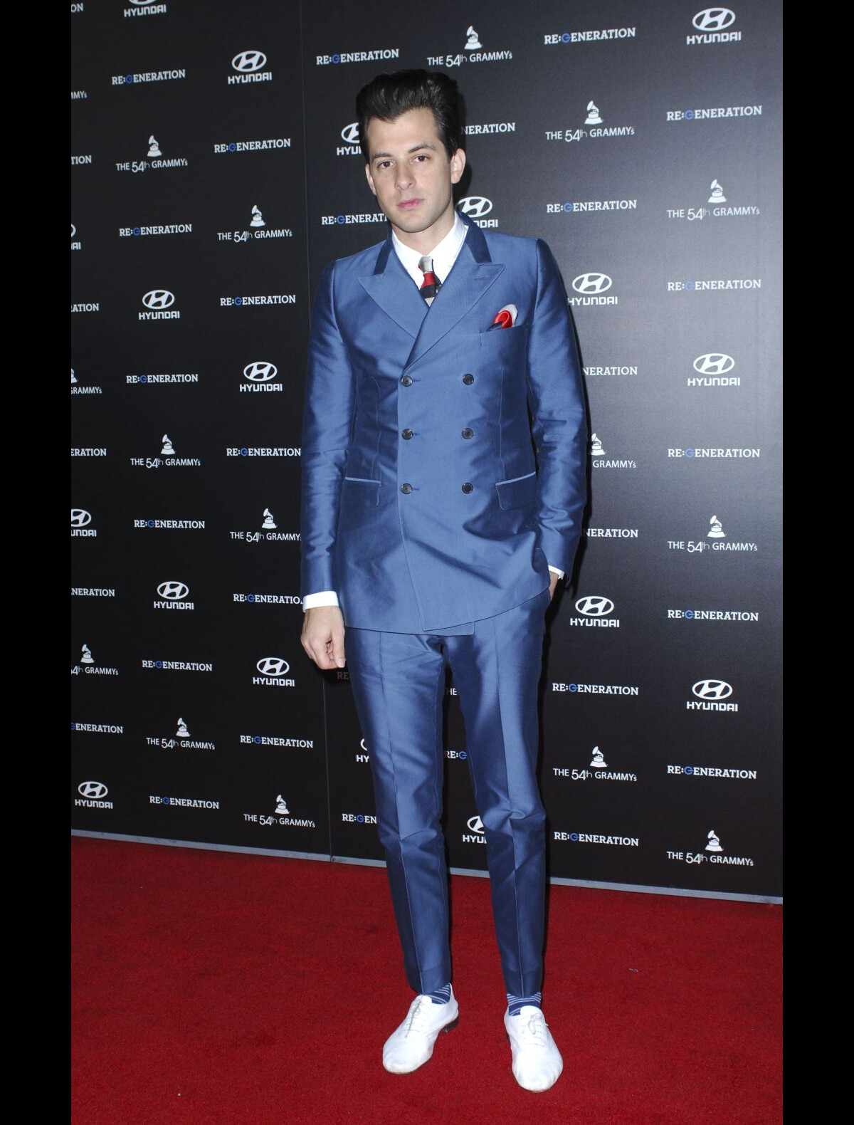 Photo : Mark Ronson à Los Angeles, le 9 février 2012. - Purepeople