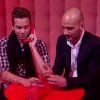 Kevin et Sacha dans la salle rouge dans Secret Story 6, vendredi 20 juillet 2012 sur TF1