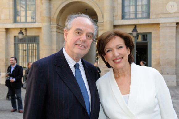 Frédéric Mitterand et Roselyne Bachelot en mars 2012 à Paris