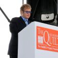 Elton John à l'ouverture de la 19e Conférence internationale sur le sida, le 23 juillet 2012.