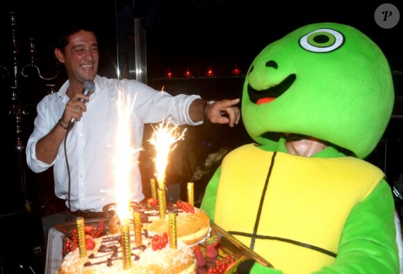 Titoff célèbre son 40e anniversaire au VIP Room, le 21 juillet 2012.