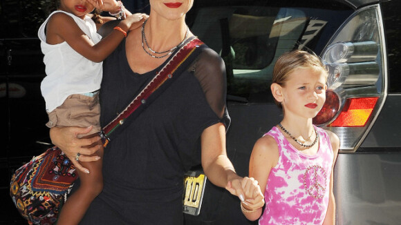 Heidi Klum : Les adorables Leni et Lou portent le même rouge à lèvres que maman