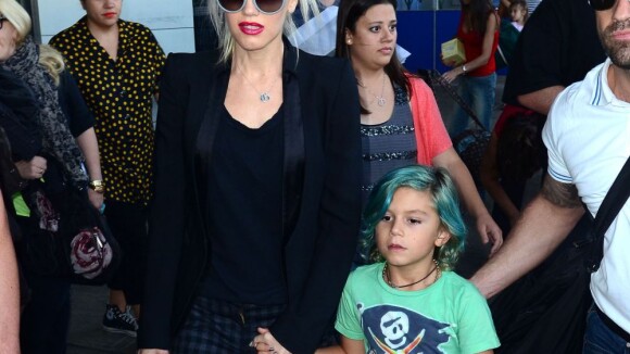 Gwen Stefani : Maman stylée avec son fils Kingston, coloré