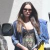 Megan Fox quittant un restaurant japonais à West Hollywood le 29 juillet 2012