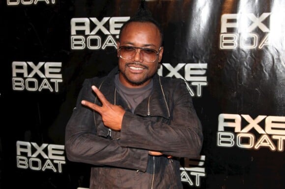 Apl.de.Ap des Black Eyed Peas à Cannes le 30 août 2012 sur le Axe Boat