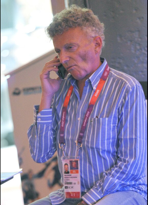 Nelson Monfort, à Londres, le 2 août 2012.