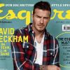 David Beckham photographié par Josh Olins pour le numéro de septembre 2012 du magazine Esquire UK.