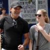 Antonio Banderas et sa fille Stella, 15 ans, à New York, le 8 août 2012