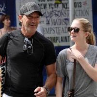Antonio Banderas : Complice et souriant avec sa fille Stella à SoHo